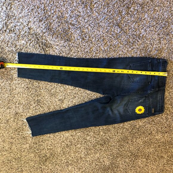 Distressed Sunflower Jeans by KanCan - size 7 / 27 - Picture 4 of 7